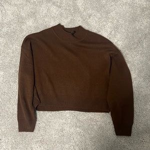 Brown sweater